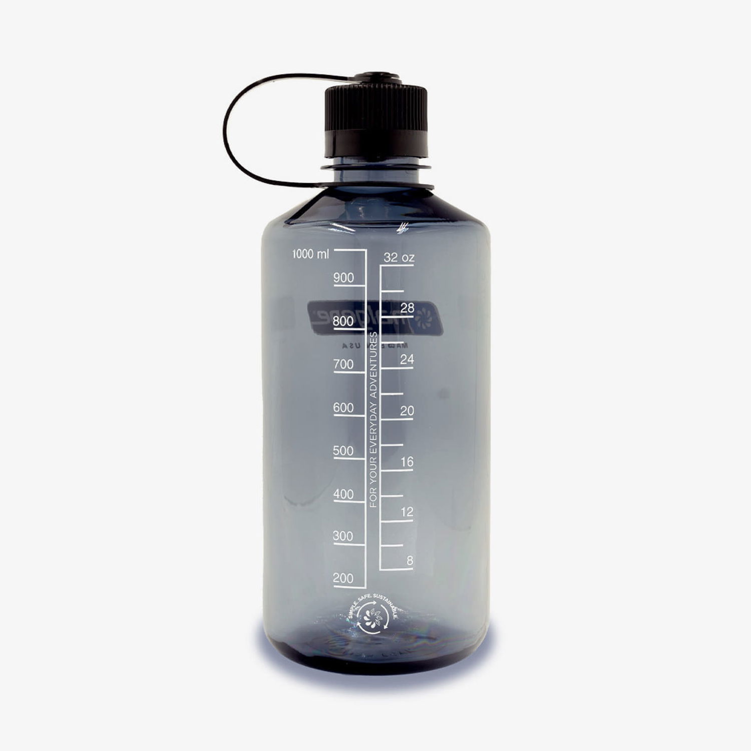 Бутилки за пиене Nalgene Narrow-Mouth 1000 ml Universal Сиво | 2021-0432, 1