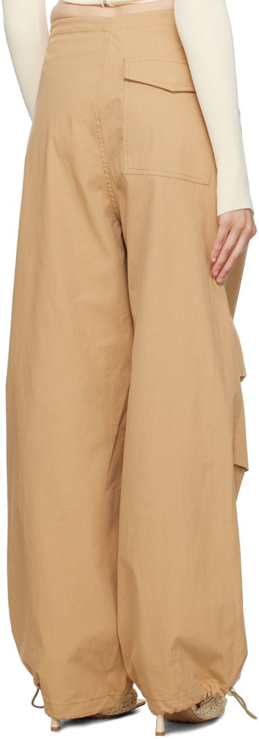 Карго панталони Dion Lee Elasticized Cargo Trousers Бежово | C2100P23, 2