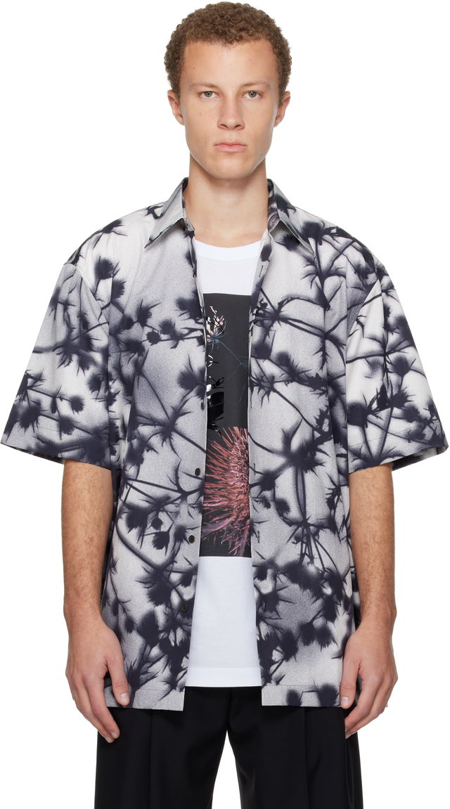 Dries Van Noten Short-Sleeve Floral Shirt