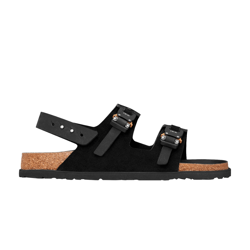 Кецове и обувки Birkenstock Dior x Milano Sandal "Black" Черно | 3SA117ZSG H900, 0
