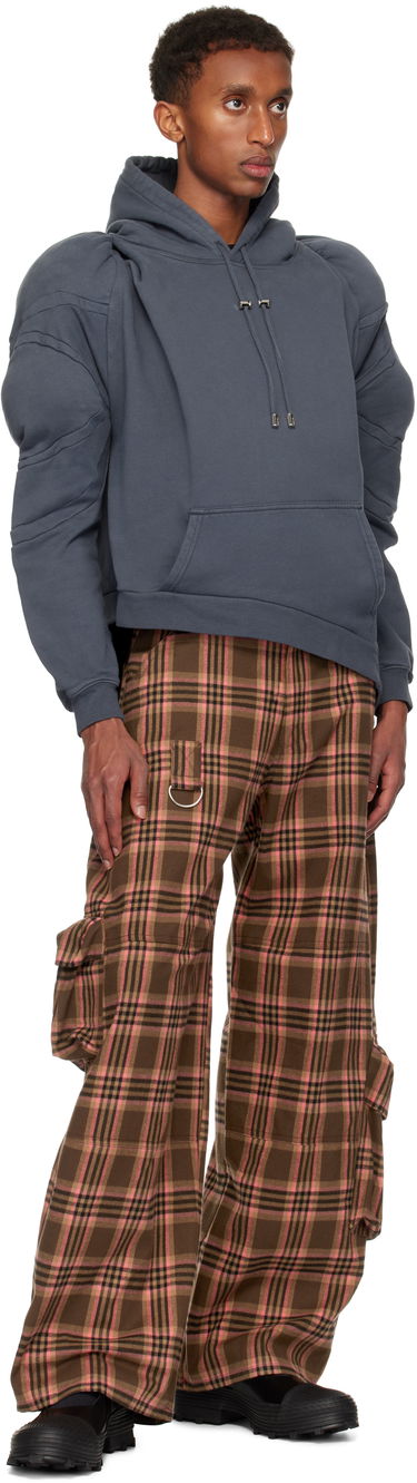Суитчър Collina Strada Collina Strada 'CS Gym' Muscle Wave Hoodie Сиво | XX8008, 3