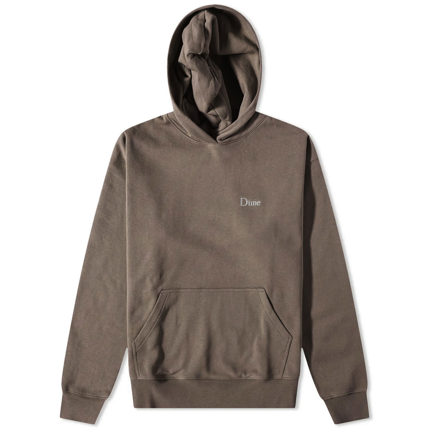 Суитчър Dime Classic Small Logo Hoody Driftwood Кафяво | DIMESU2311DRI, 0