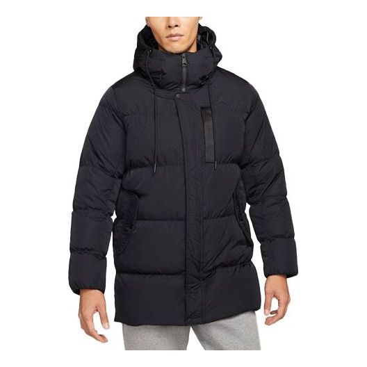 Пухо яке Jordan Jordan Essential Statement Down Parka Черно | DA9805-010