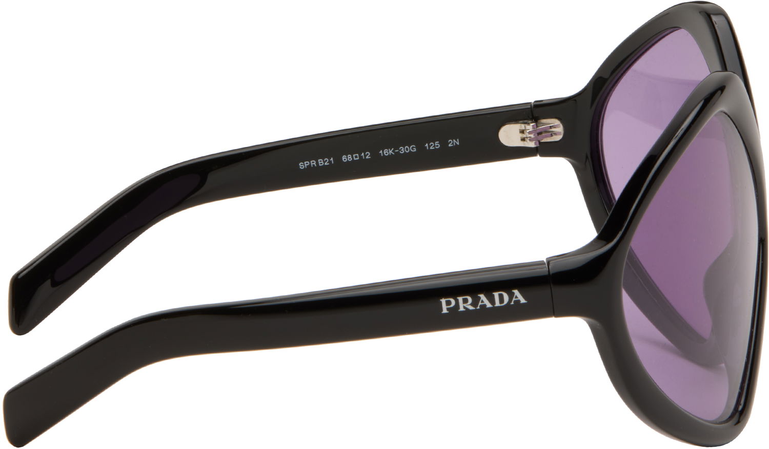 Слънчеви очила Prada Runway Oversized Sunglasses Черно | 0PR B21S 8056262519738, 1