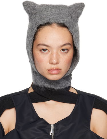 Шал Coperni Coperni Knitted Horn Balaclava Сиво | COPSA06Y3005, 0