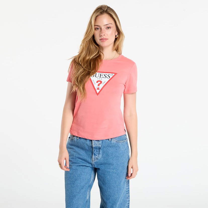 Тениска GUESS GUESS Original Tee T-Shirt Розово | W1YI1BI3Z14-A60R
