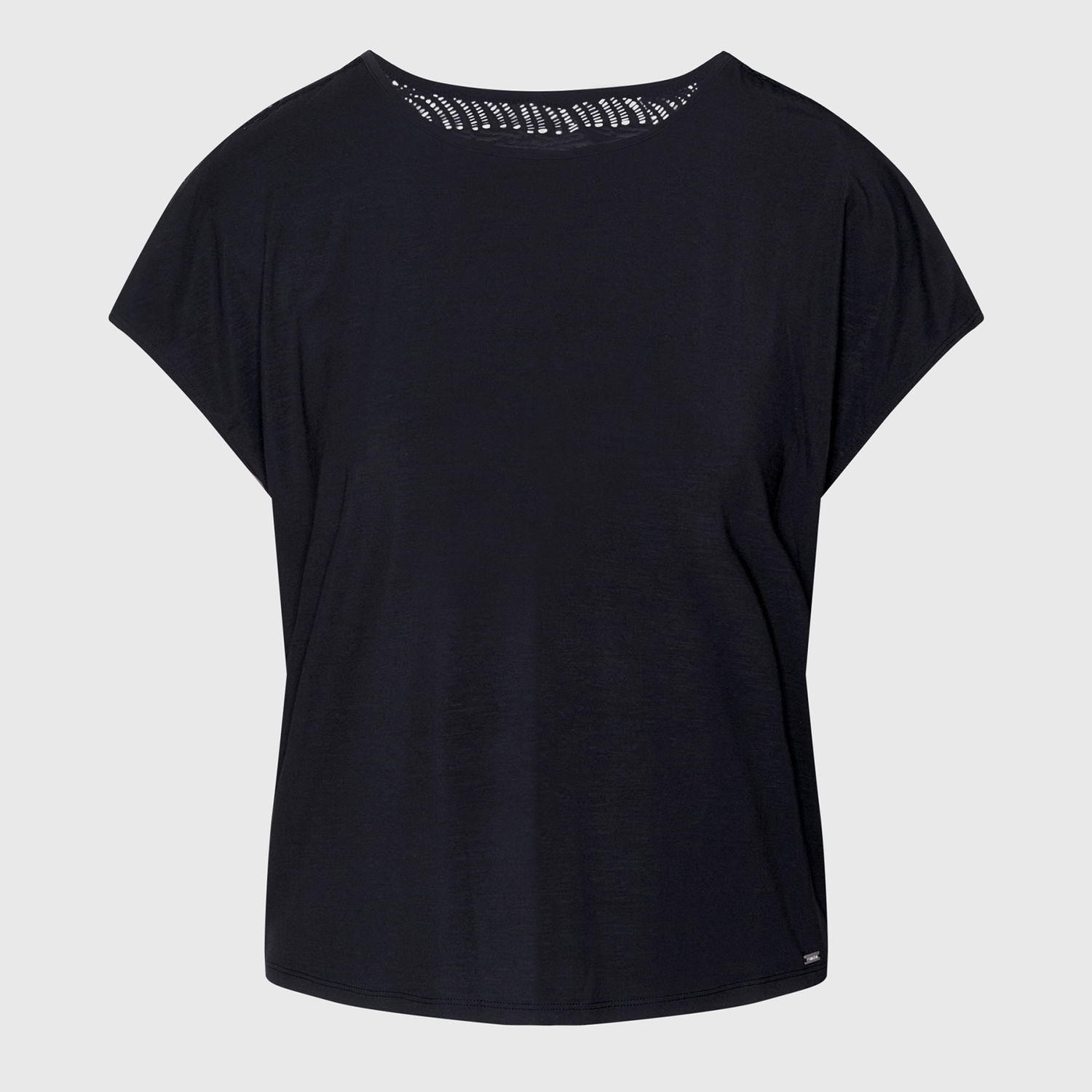Тениска CALVIN KLEIN Sculpt Stretch-Modal Top Черно | 000QS7157EUB1, 0