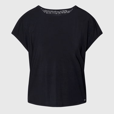 Тениска CALVIN KLEIN Sculpt Stretch-Modal Top Черно | 000QS7157EUB1, 0
