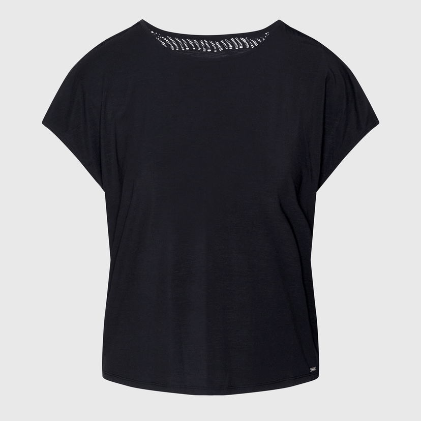 Тениска CALVIN KLEIN Sculpt Stretch-Modal Top Черно | 000QS7157EUB1