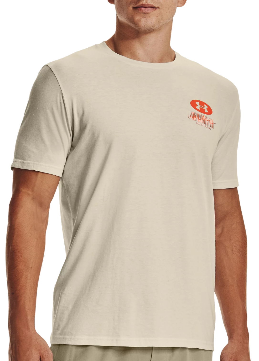 Тениска Under Armour Symbol Barcode Бежово | 1370527-279, 0