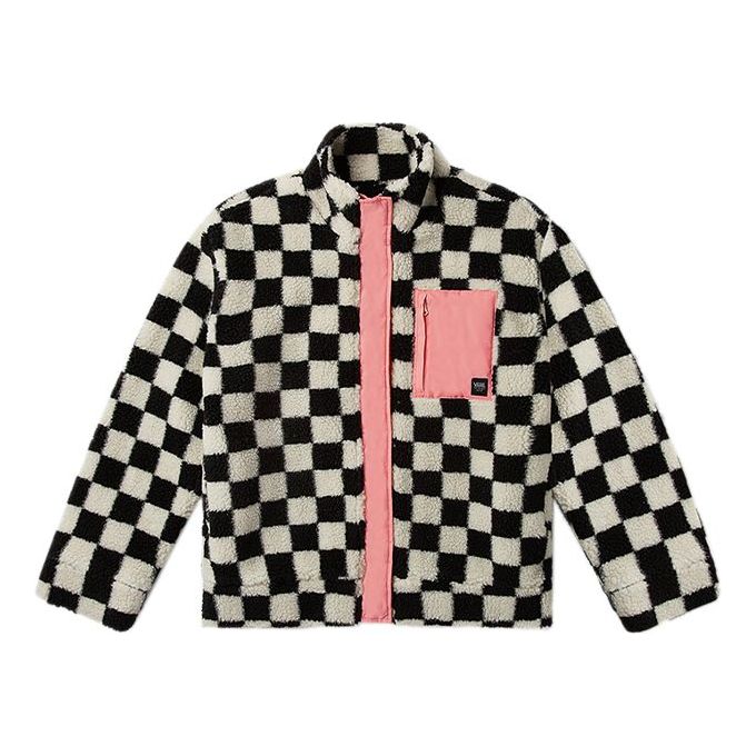 Суитчър Vans Embers Checkerboard Jacket Черно | VN0A53LO705