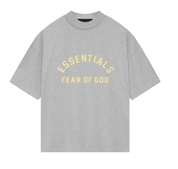 Тениска Fear of God Essentials Crewneck T-Shirt Сиво | 125SP242006F