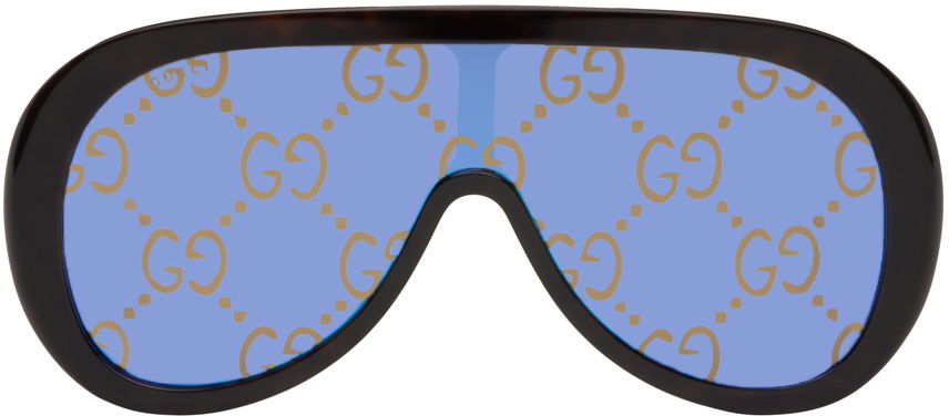 Слънчеви очила Gucci Shield Черно | GG1370S, 0