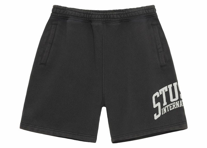 Къси панталони Stüssy Fleece Shorts Черно | 112318, 0