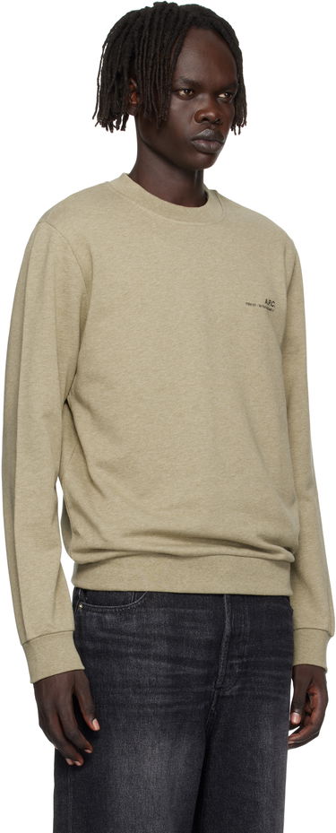 Суитчър A.P.C. A.P.C. Standard Item Sweatshirt Зелено | COHGT-M27927, 1