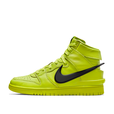 Кецове и обувки Nike AMBUSH x Dunk High "Flash Lime" Жълто | CU7544-300, 4