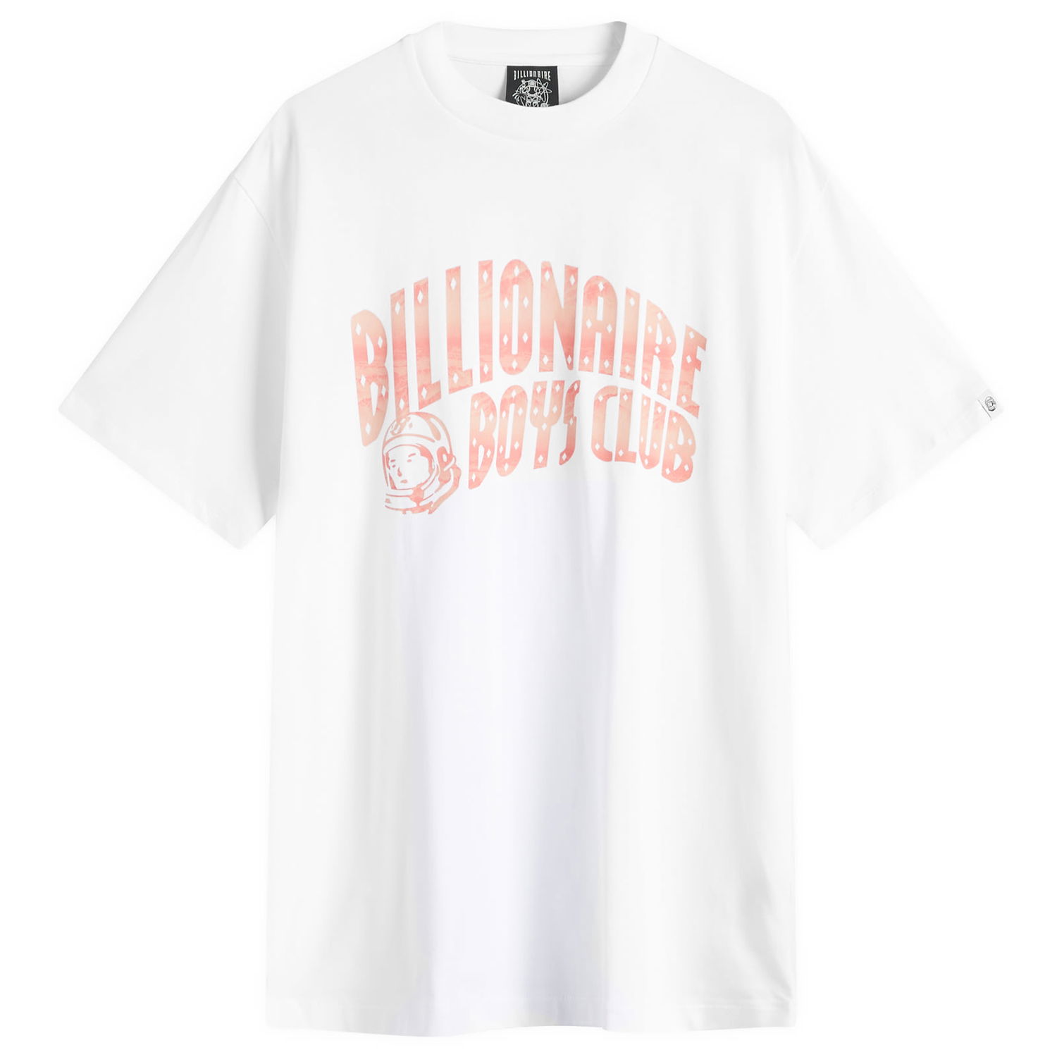 Тениска BILLIONAIRE BOYS CLUB Mountain Fill Arch Logo T-Shirt, Size Large Бяло | B25154-WHT, 0
