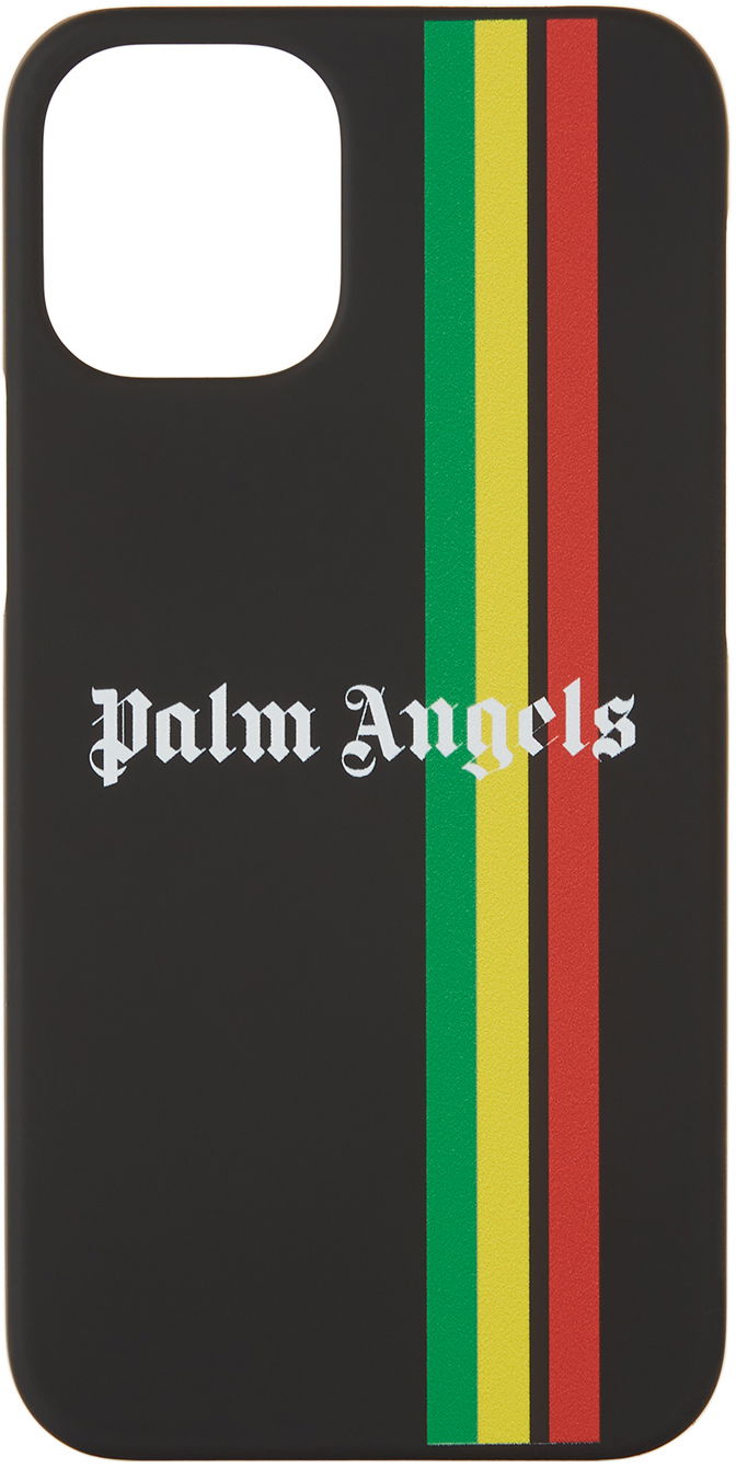 Джаджа Palm Angels Stripe iPhone 12 Mini Case Черно | PMPA029S21PLA0051001, 0