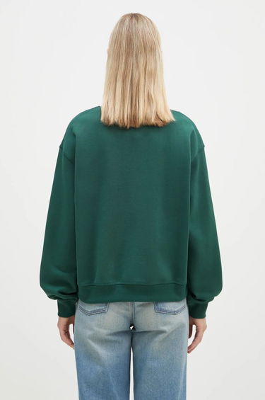 Суитчър New Balance Varsity Oversized Crewneck Sweatshirt Зелено | WT43553-NWG, 2