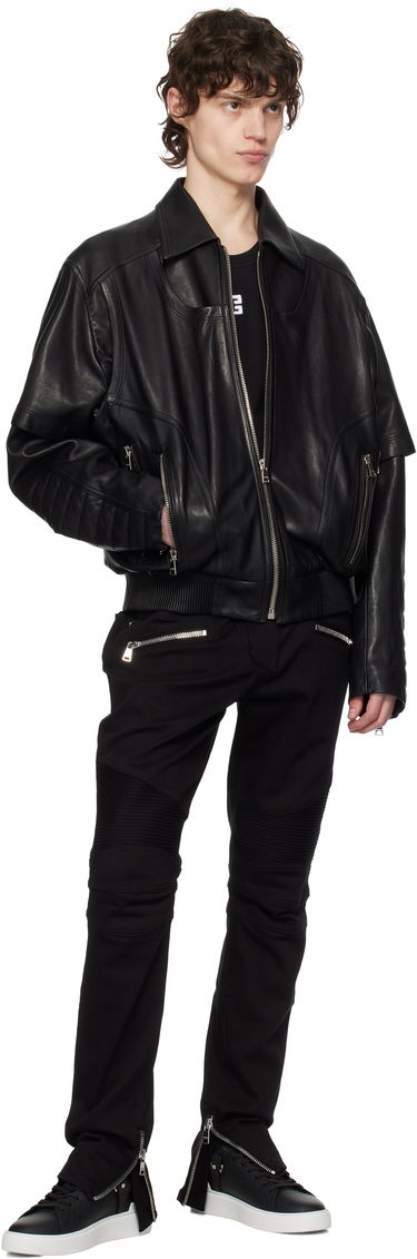 Кецове и обувки Balmain Balmain B-Court B-Buzz Черно | EM1VI370LCGD, 4