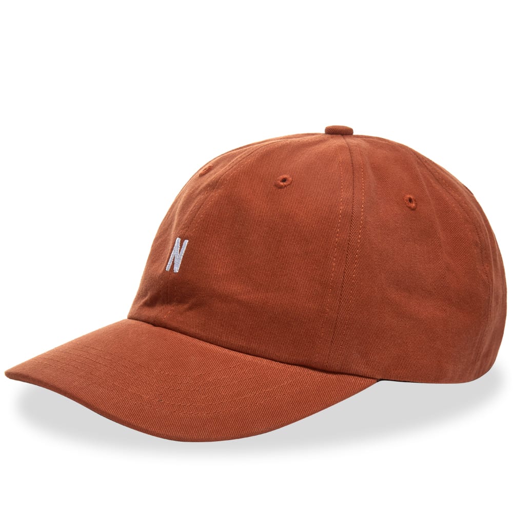 Шапка с козирка NORSE PROJECTS Norse Projects Twill Sports Cap Кафяво | N80-0001-5064, 0