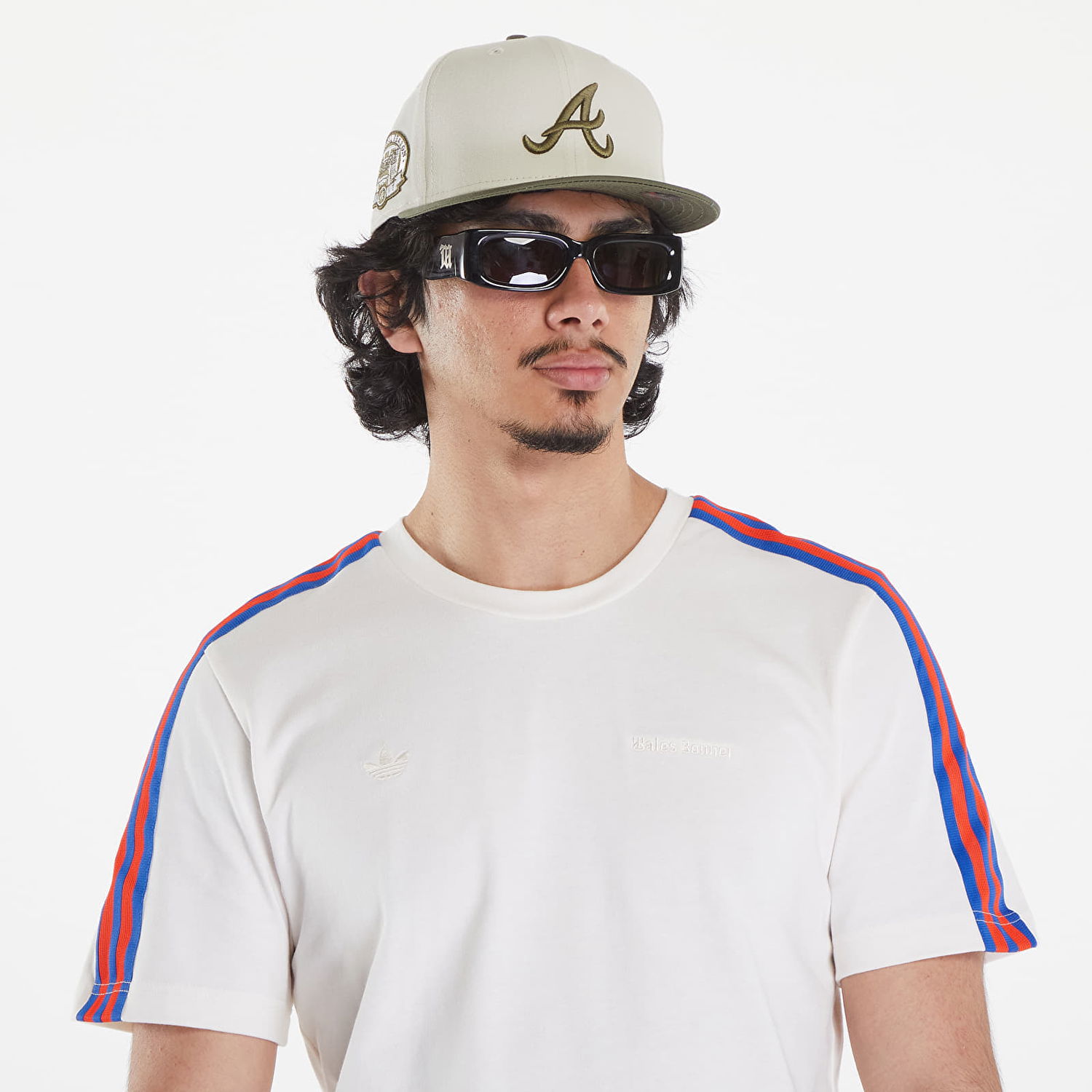 Тениска adidas Originals x Wales Bonner SET-IN TEE Бяло | IW3606, 1