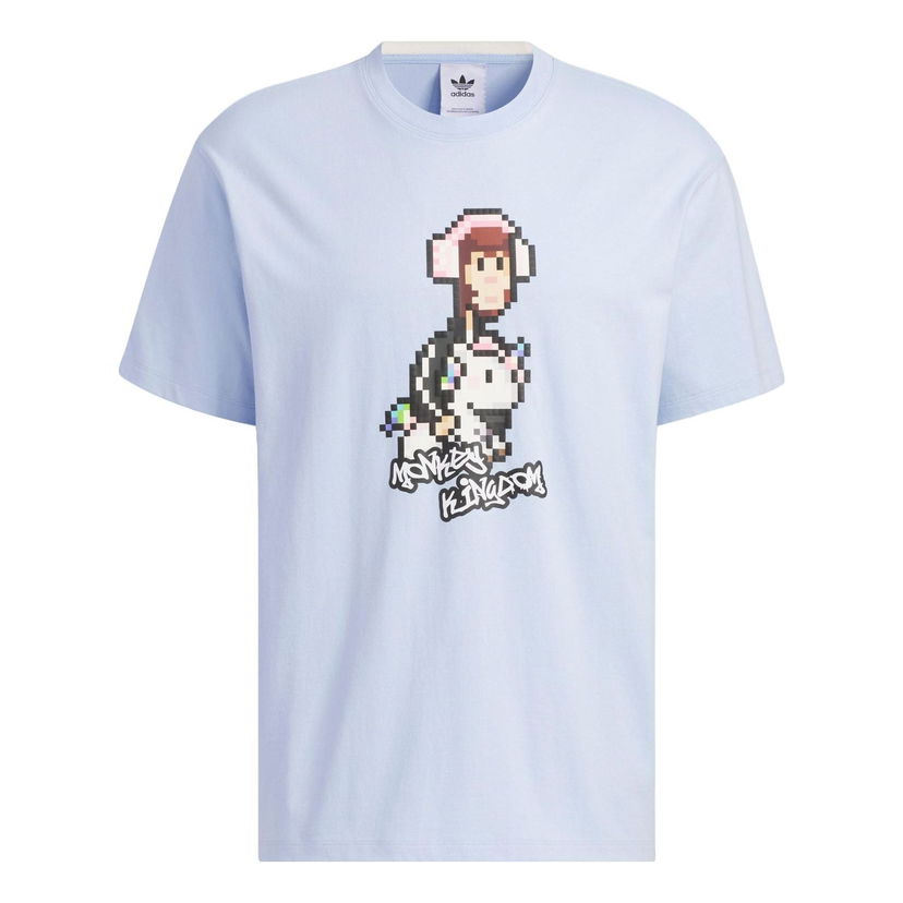 Тениска adidas Originals Monkey Kingdom Graphic T-Shirt Синьо | IP1799