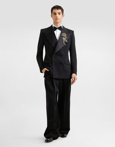 Яке Dolce & Gabbana Double-breasted Sicilia Jacket Черно | G2VO3TGJ865N0000, 1