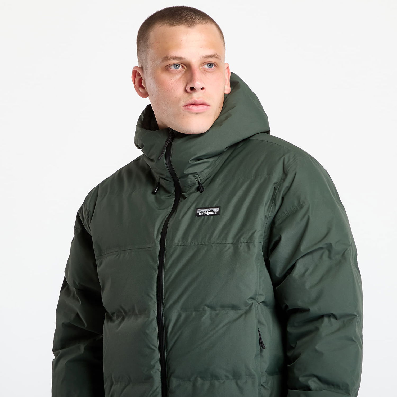 Пухо яке Patagonia Jacket Jackson Glacier Jacket Old Growth Green Зелено | 27921 OLGG, 1