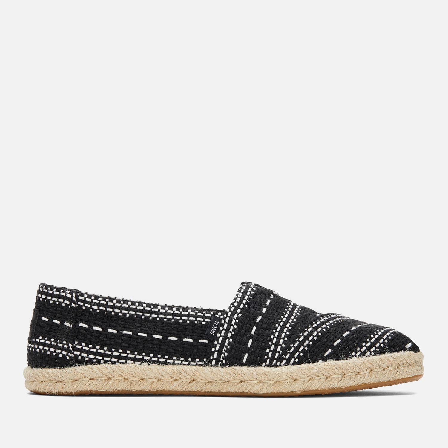 Кецове и обувки TOMS Alpargata Rope Jacquard Espadrilles Черно | 10019676, 0