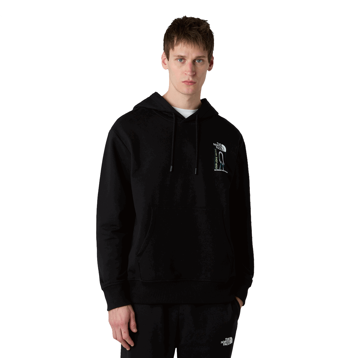Суитчър The North Face Explore Gear Relaxed Hoodie Черно | NF0A8F2KJK31, 0