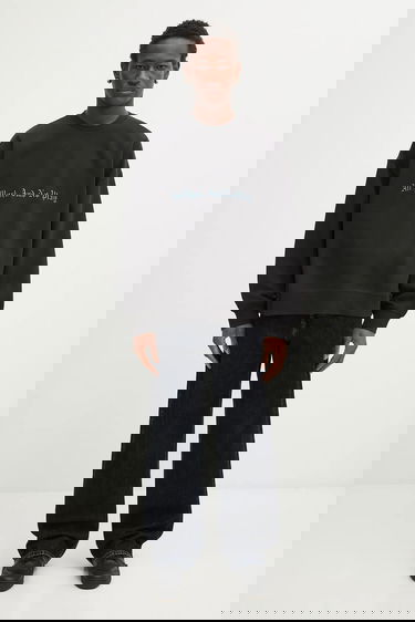 Дънки Maison Margiela Wide-leg Jeans Черно | SH2LA0042.M30039.900, 4