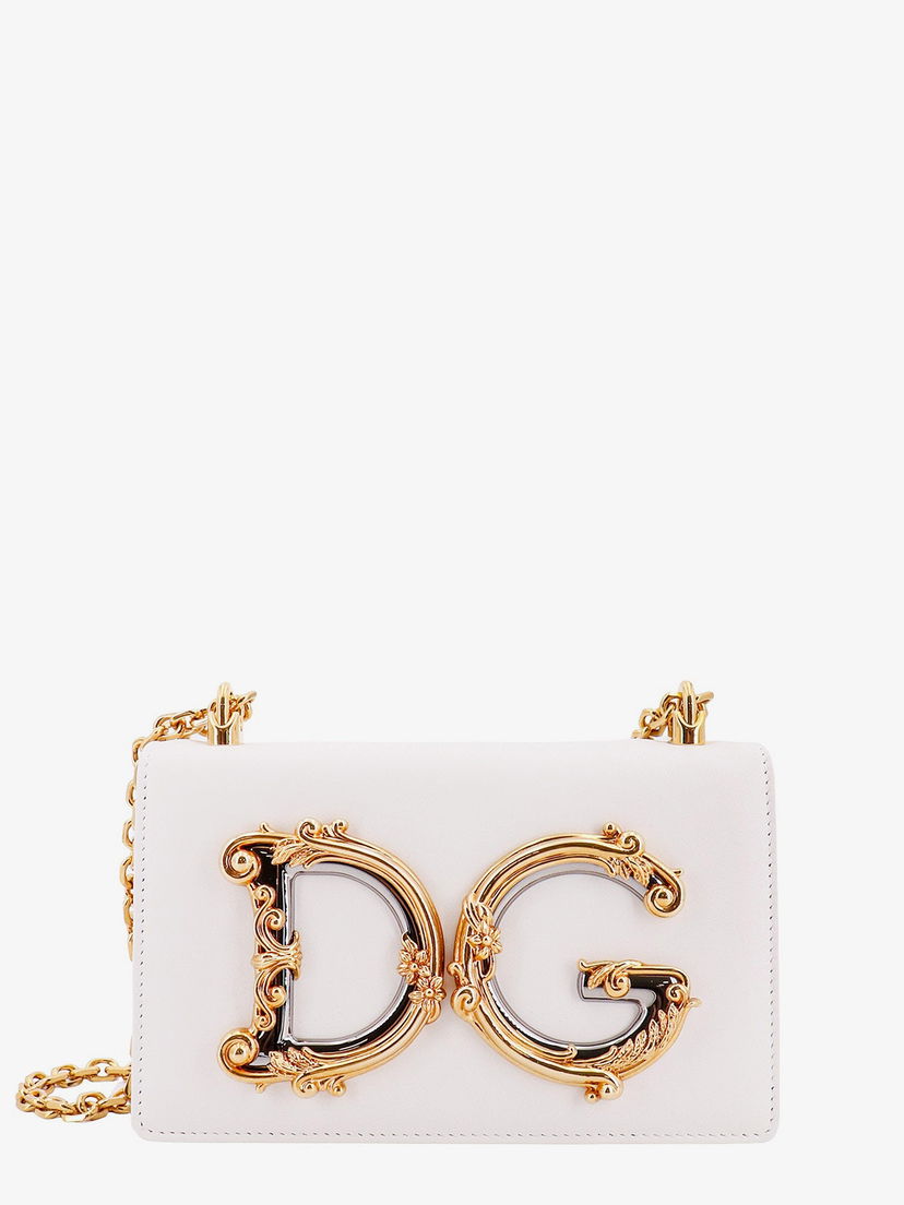 Чанта през рамо Dolce & Gabbana Shoulder Bag Бяло | BB6498AO42180001