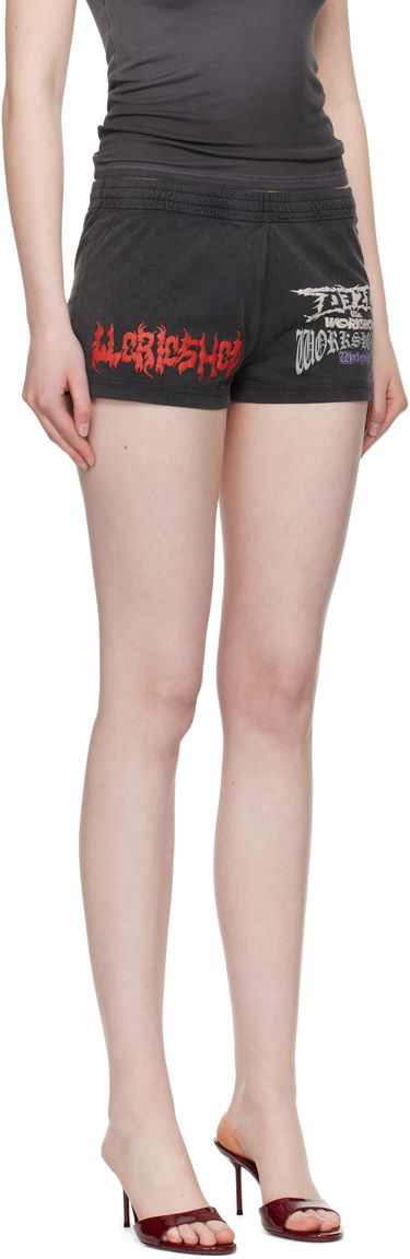 Къси панталони 032C Telepresence Comfort Shorts Черно | S25-WRC-1171-050, 1