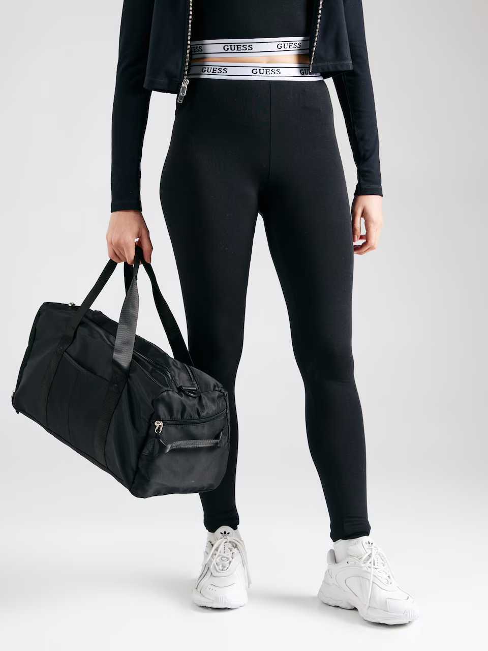 Клинове GUESS Guess Aline Eco Leggings Черно | V5GB04KCSA2-JBLK, 0