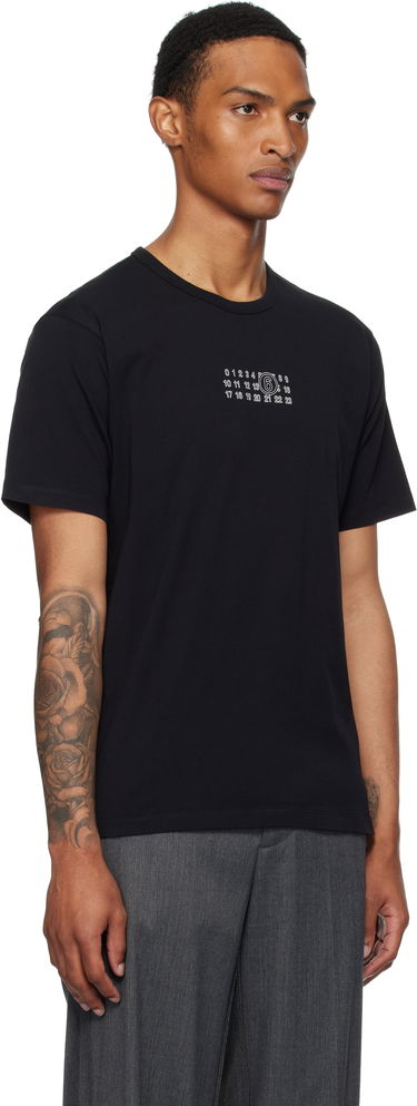 Тениска Maison Margiela MM6 Maison Margiela Logo T-Shirt Бяло | SH0GC0057 S24312, 4