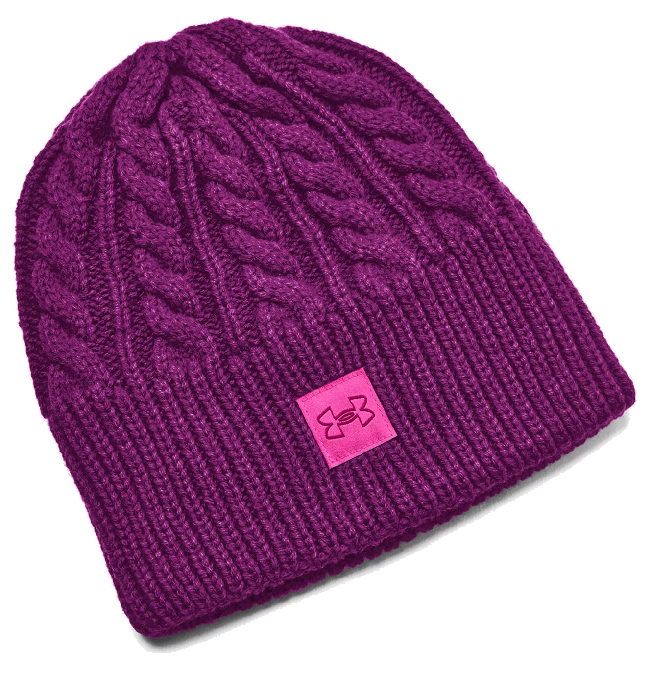 Шапка Under Armour Halftime Cable Knit Beanie Лилаво | 1379995-573, 0