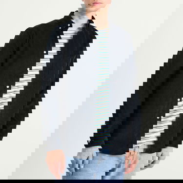 Риза Portuguese Flannel Lobo Button Down Corduroy Shirt Size Small Тъмно синьо | AW25051-NVY, 2