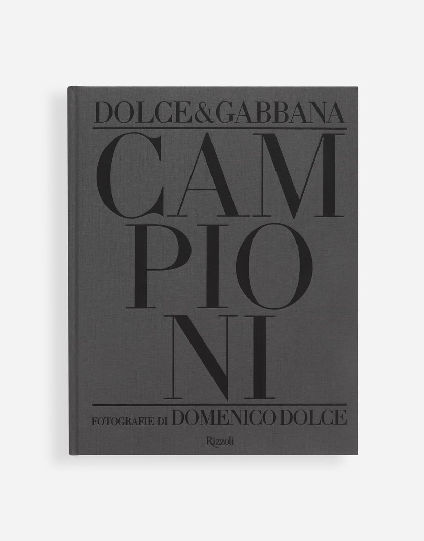 Книга и списание Dolce & Gabbana Campioni Book by Domenico Dolce Сиво | VL1024VLTW19V000