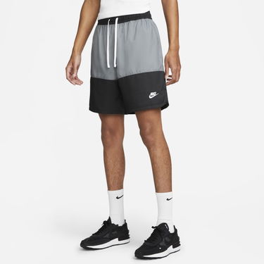Къси панталони Nike Sportswear Sport Essentials Woven Lined Flow Shorts (Long) Сиво | DM6831-010, 0