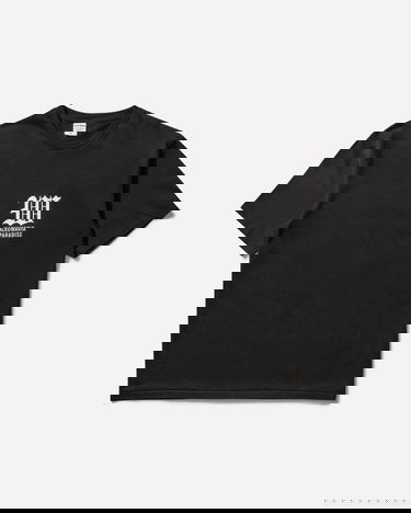 Тениска WACKO MARIA Washed Heavyweight Crew Neck T-Shirt Type-6 Черно | 25SS-WMT-WT06 BLACK, 1