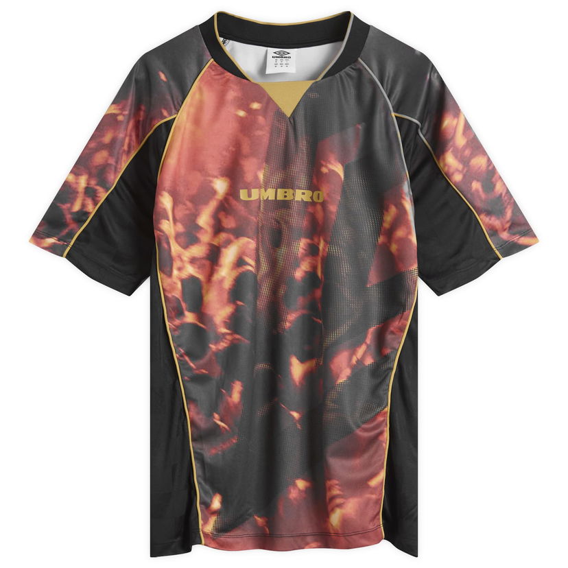 Тениска Umbro Panelled Raglan T-Shirt Черно | 66704U-060