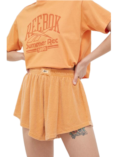 Къси панталони Reebok Classics Natural Dye Towel Terry Shorts Оранжево
 | HS4743