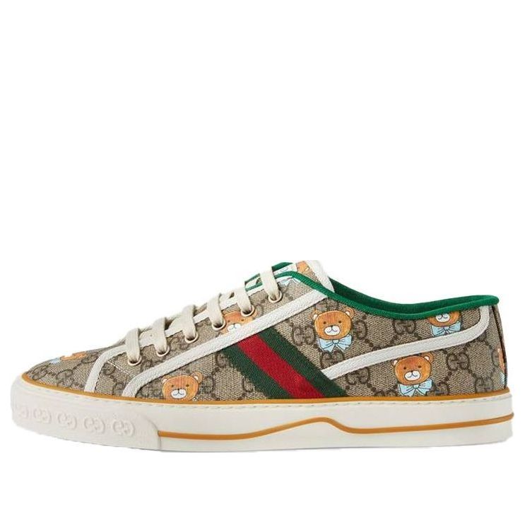 Кецове и обувки Gucci x Kai Tennis 1977 Бежово | 660022-2YF10-8960, 0