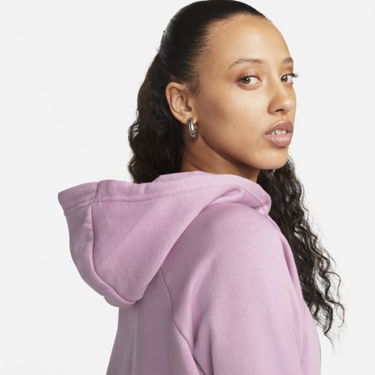 Суитчър Nike Sportswear Essential Fleece Hoodie Лилаво | DX2319-522, 2