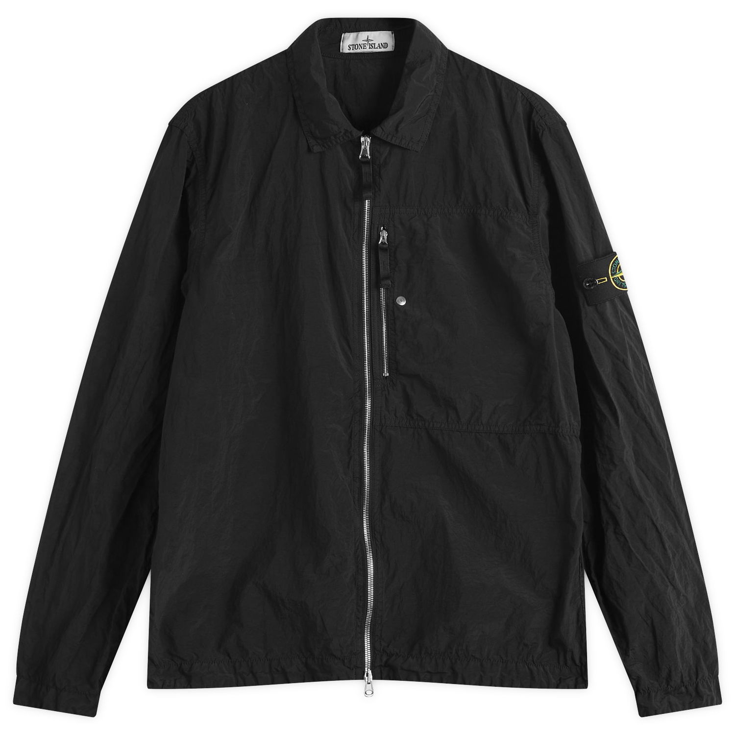 Риза Stone Island Nylon Metal Shirt Jacket, Size Large Черно | K1S151200005-V0029, 0