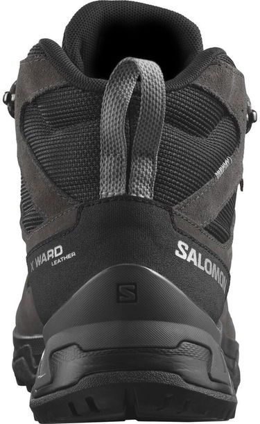 Кецове и обувки Salomon X Ward Leather Mid Gtx Сиво | L47181700, 5
