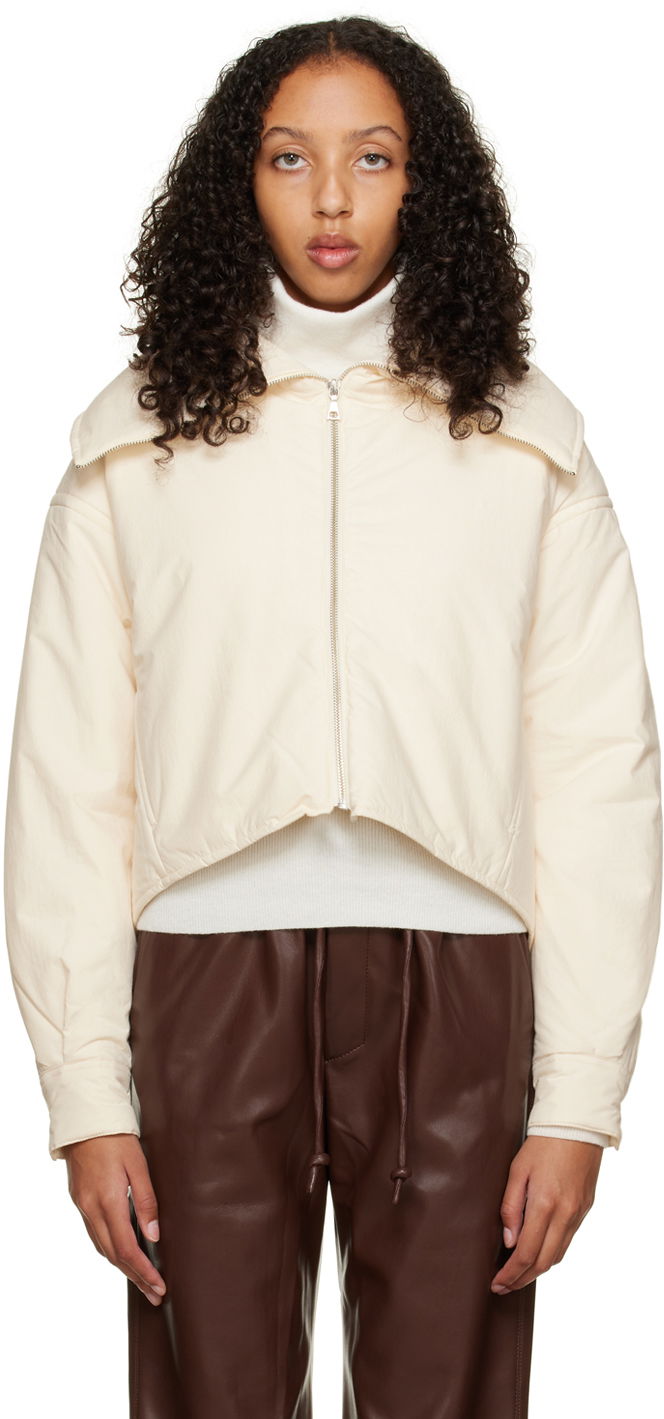 Пухо яке John Elliott Cropped Puffer Jacket Бяло | WH247F71142S