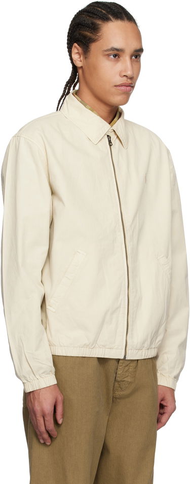 Ветровка Polo by Ralph Lauren Ralph Lauren 'The Bayport' Mineral-Dyed Poplin Bomber Jacket Бяло | 710961831002, 1