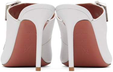 Аксесоари Amina Muaddi Amina Muaddi Millie Heeled Sandals Черно | MILLIE SLIPPER ST NAPPA, 4
